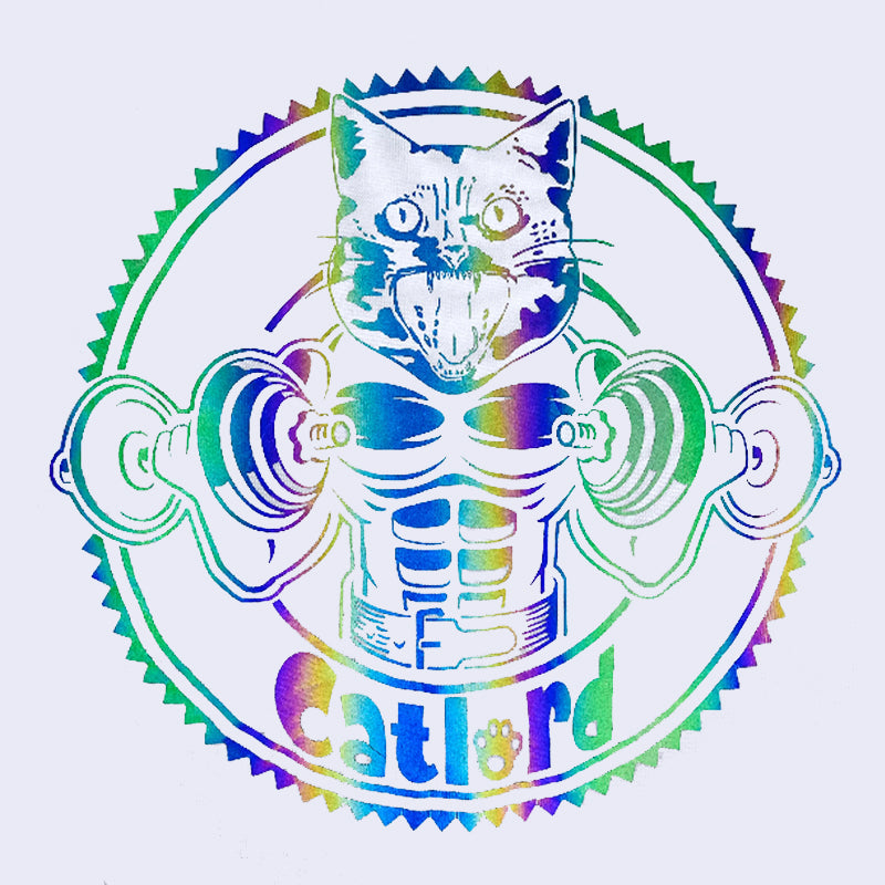 Laser Double Biceps Cat Tee