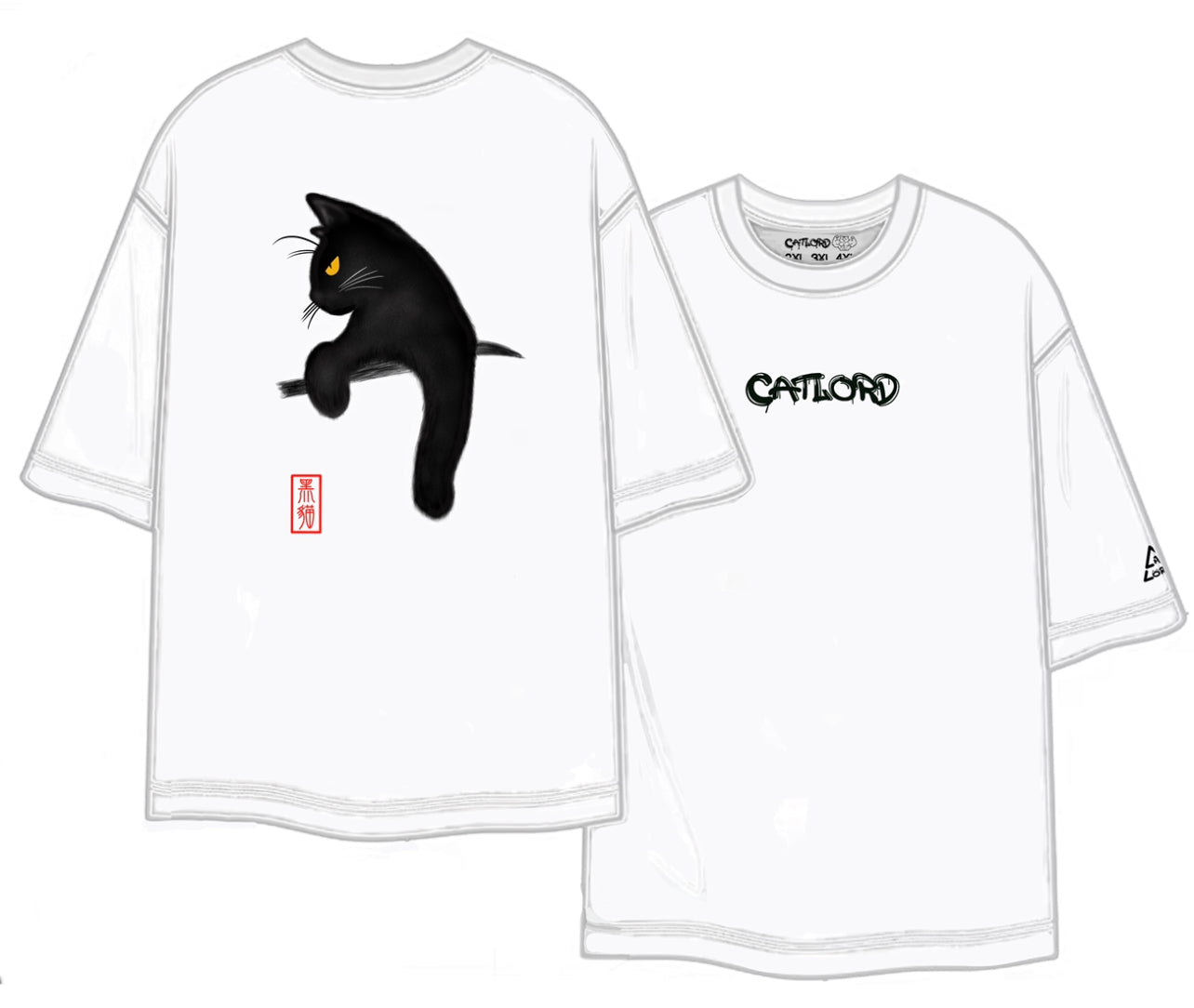 Black Cat Men's Tee